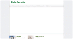Desktop Screenshot of maltacampsite.com