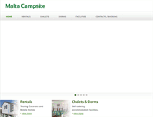 Tablet Screenshot of maltacampsite.com